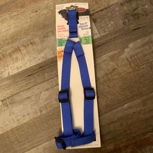 Hunter Adjustable Blue Nylon Easy Fit Step-In Dog Harness (Large- 3/4” x 20-30”)